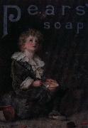 reklamtavla for pears pears soap med bubblor Sir John Everett Millais